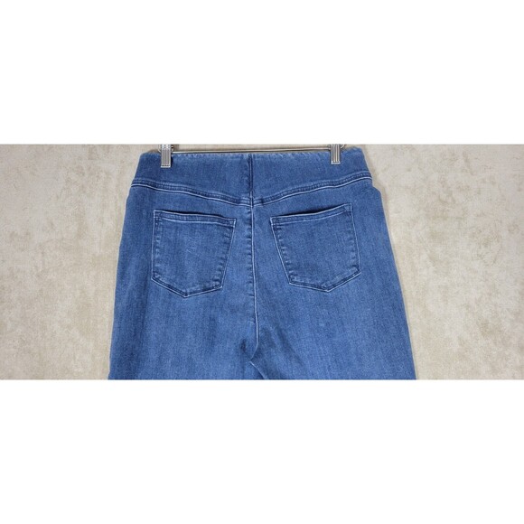 Soft Surroundings Women's Skinny Jeans Pull On Petite Medium Size PM Blue - Picture 14 of 15